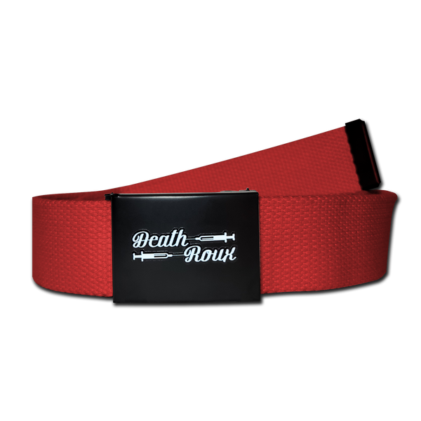 Death Roux Logo Web Belt