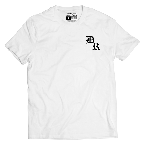 White DR Pocket Logo T-Shirt
